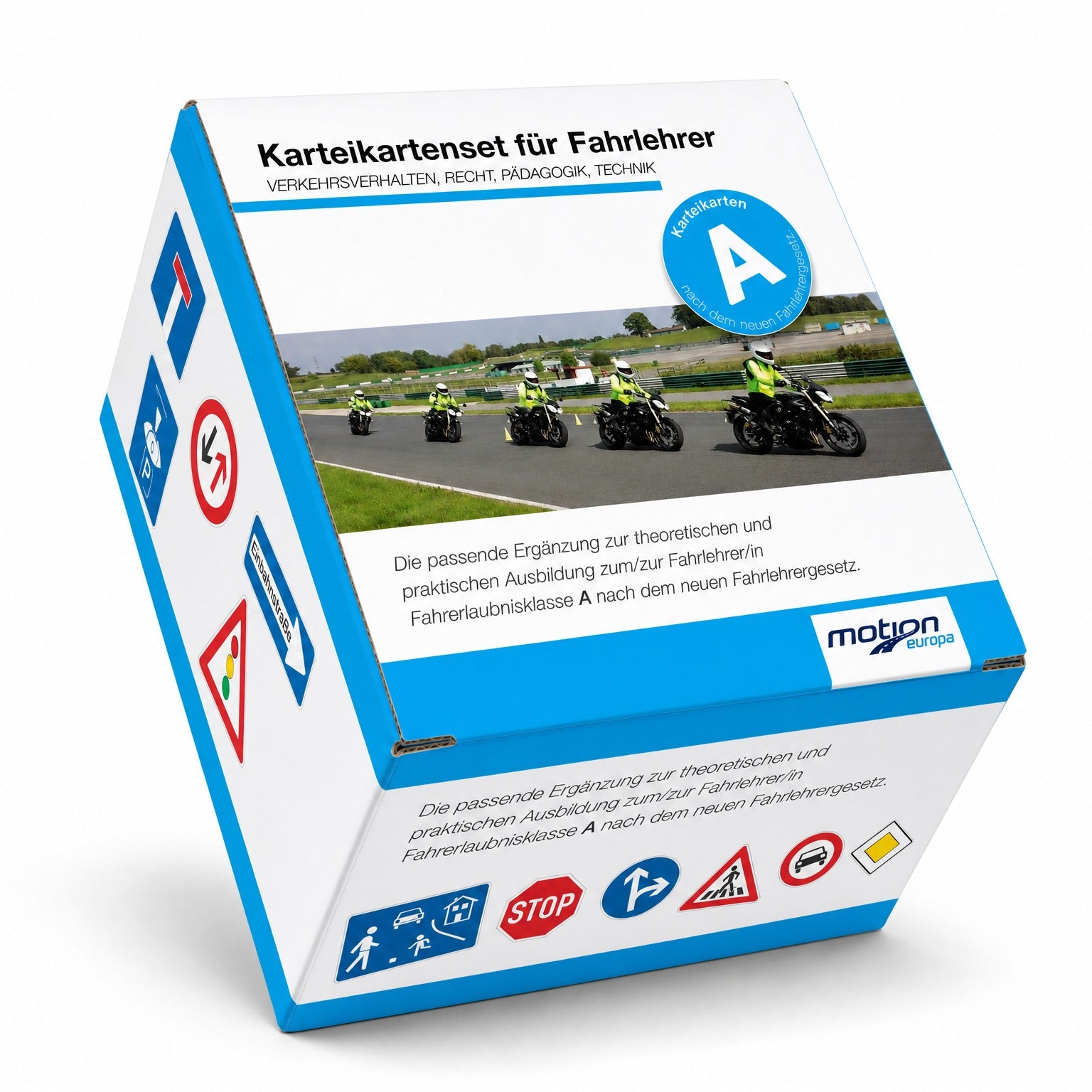 Karteikartenset für Fahrlehrer Klasse A